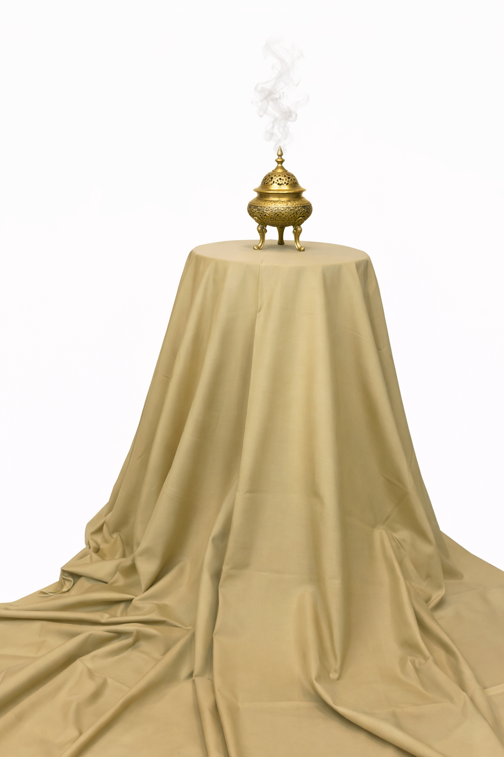 Men's Boski Wash & Wear Light brown Shalwar Kameez Fabric