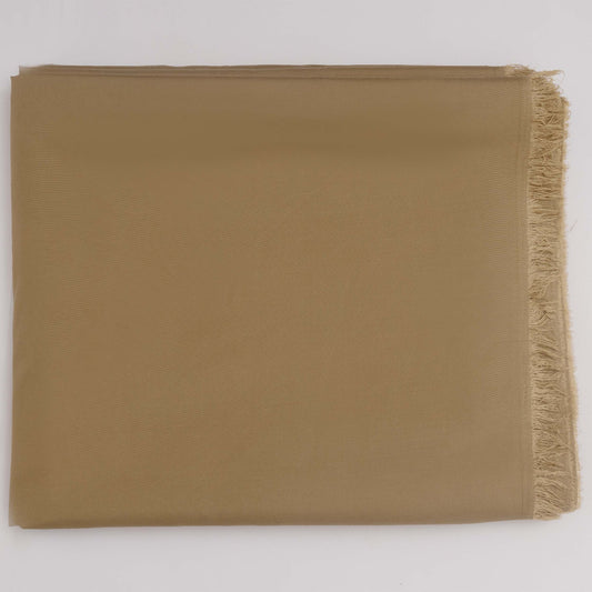 Men's Boski Wash & Wear Light brown Shalwar Kameez Fabric