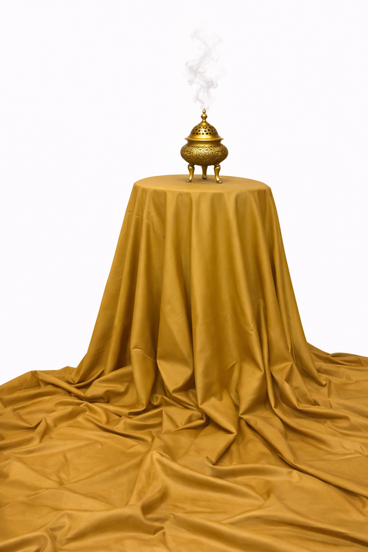 Tittle   Men's Boski Wash & Wear Gold Shalwar Kameez Fabric